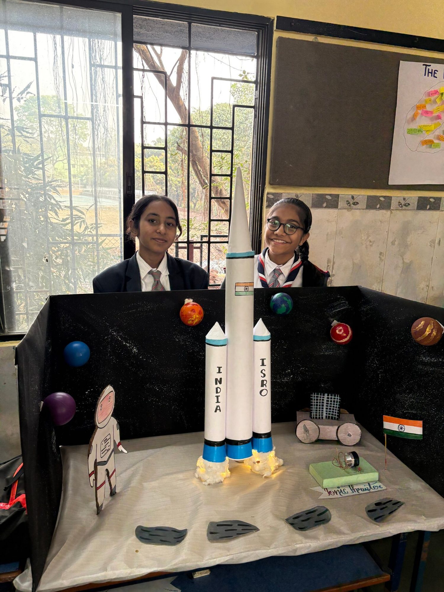 ISRO Rocket Model — Activities at St. Arnold's Central School